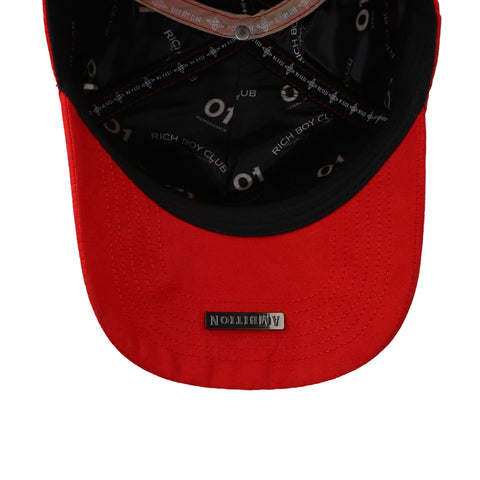 Gorra Mr. Kash Rich Boy Club Roja Unitalla