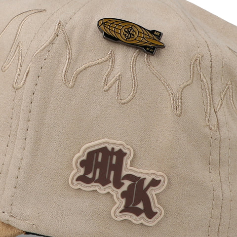 Gorra Mr. Kash No Risk Caqui y Beige Unitalla