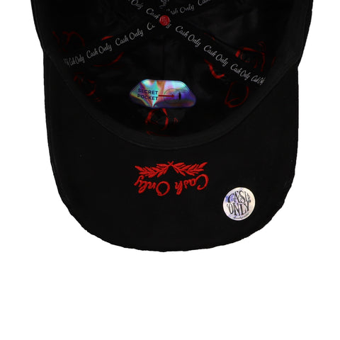 Gorra Cash Only Q4 Special Edition Money Rojo/Negro Unitalla
