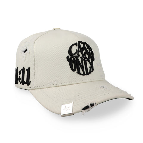 Gorra Cash Only Q4 Classics White Negro Unitalla