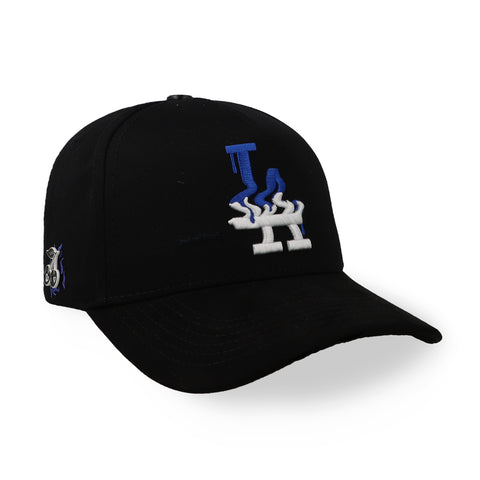 Gorra Cash Only Q4 Classics LA Azul y Negro Unitalla