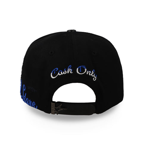 Gorra Cash Only Q4 Classics LA Azul y Negro Unitalla