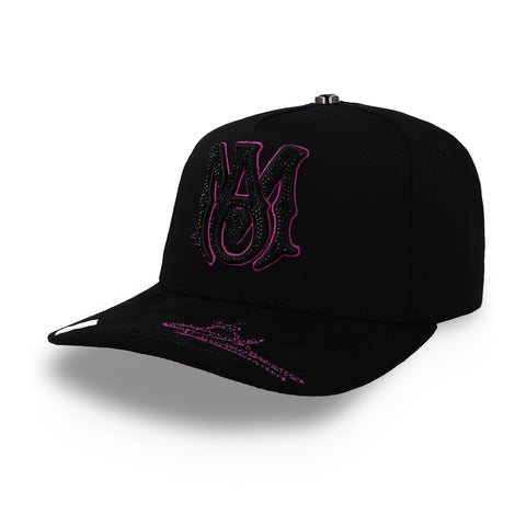 Gorra Big Boss Amili Purple Negro Unitalla