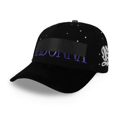 Gorra Dark Bloom Madonna Negro Unitalla