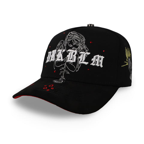 Gorra Dark Bloom True Love Negro Unitalla