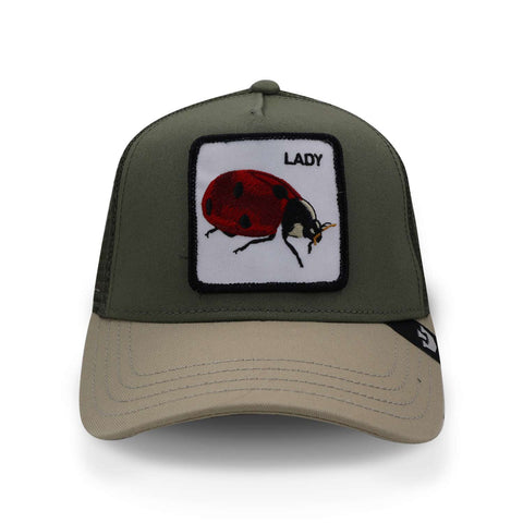 Gorra Goorin Bros The Lady Bug Olivo Unitalla