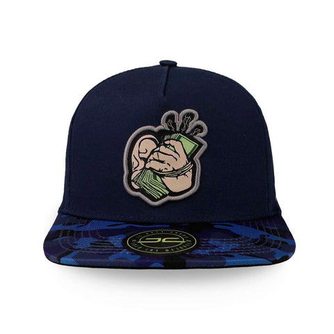 Gorra Jc Hats Hi Money 1676 Azul Camo Unitalla