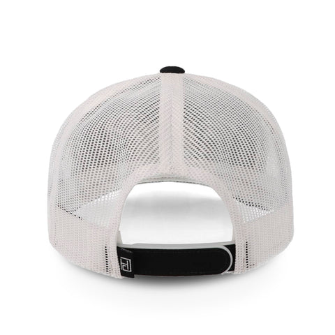 Gorra Hooey Cowboy 5 Panel Trucker Square Patch Negro Uni