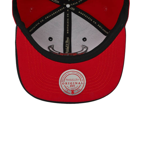 Gorra Mitchell and Ness NBA Bulls Day One Negra Roja