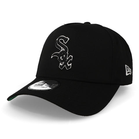 Gorra New Era 9 Forty MLB White Sox Patch EF Negro Unitalla