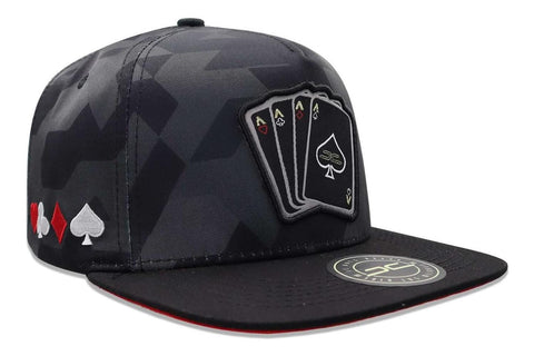 Gorra Jc Hats Poker Gris Camo Unitalla