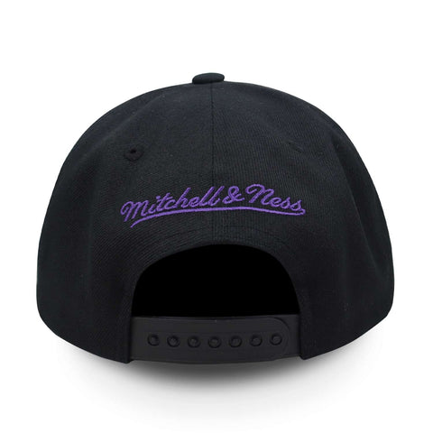 Gorra Mitchell & Ness NBA Core Basic Lakers Negro Gris Uni