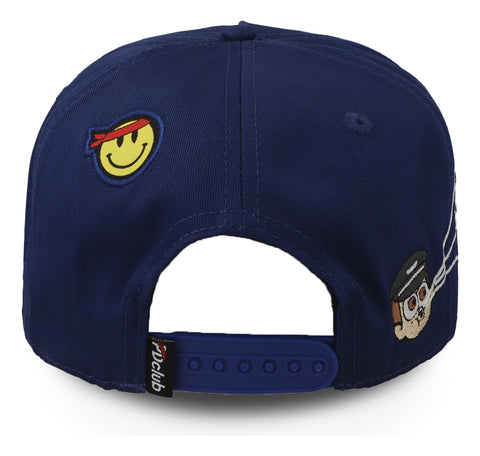 Gorra Problematic Chiquete Paperplane Snapback Azul Psa Azul