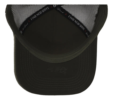 Gorra All In Maverick Verde Trucker Olivo Unitalla