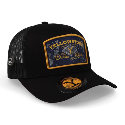 Gorra Yellowstone 04 Yw04 Negro Unitalla