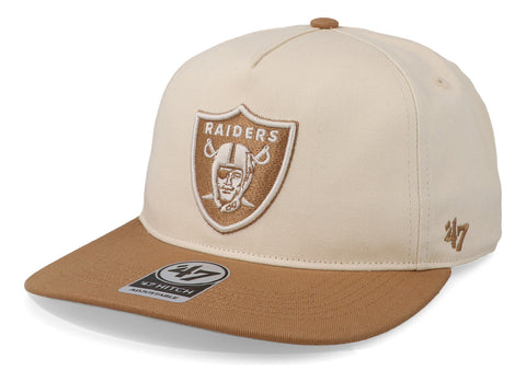 Gorra '47 NFL Raiders Two Tone Hitch Beige Unitalla