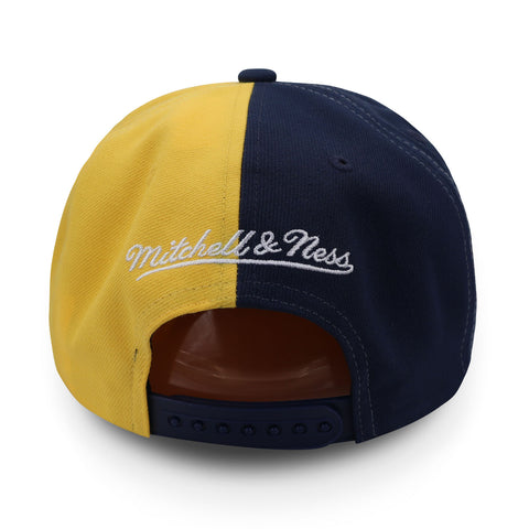 Gorra Mitchell & Ness NBA Split Crown Nuggets Azul Unitalla