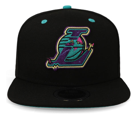 Gorra Fex Zombie Squad Nba Lakers Los Ángeles Negro Unitalla