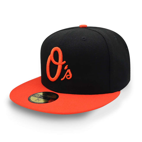 Gorra New Era 59 Fifty MLB Orioles Authentic 2017 Negro