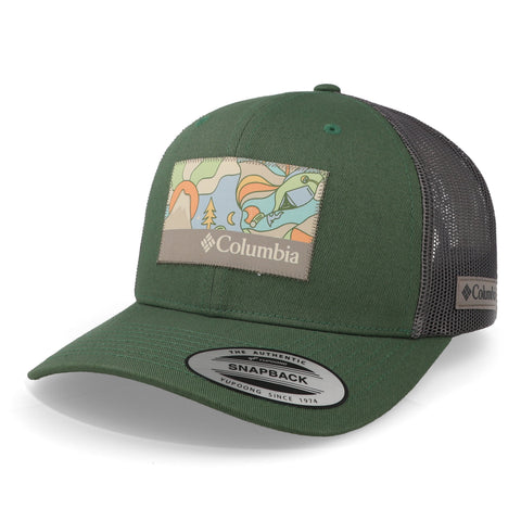 Gorra Columbia Mesh 1652541352 Verde Unitalla