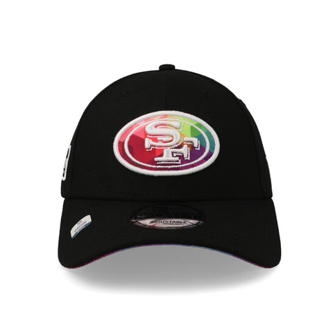 Gorra New Era 9 Forty NFL 49ers Crucial Catch 23 Negro