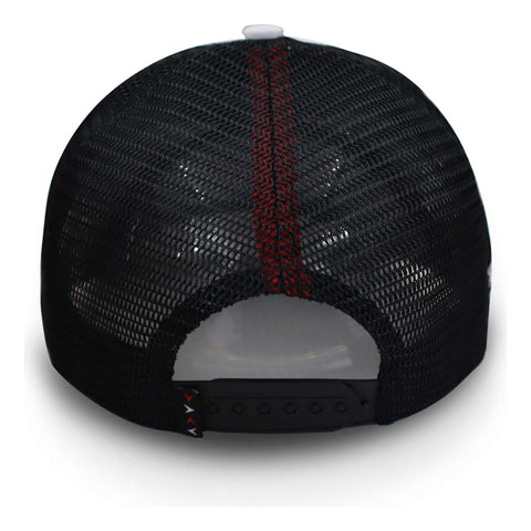 Gorra All In Horizonte White Vic Negro Trucker Blanco Unital