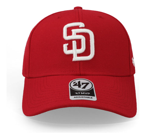 Gorra '47 MLB Padres MVP Rojo Unitalla