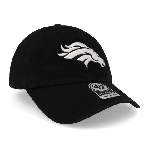 Gorra '47 NFL Broncos Clean Up Negro Unitalla