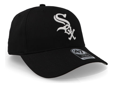 Gorra '47 MLB White Sox Raised Basic MVP Negro Unitalla