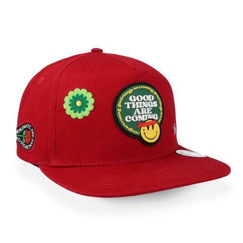 Gorra Problematic Chiquete Good Things Snap Rojo Uni
