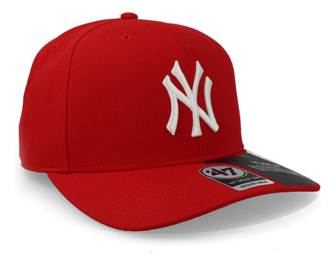 Gorra '47 MLB Yankees Cold Zone MVP Rojo Unitalla