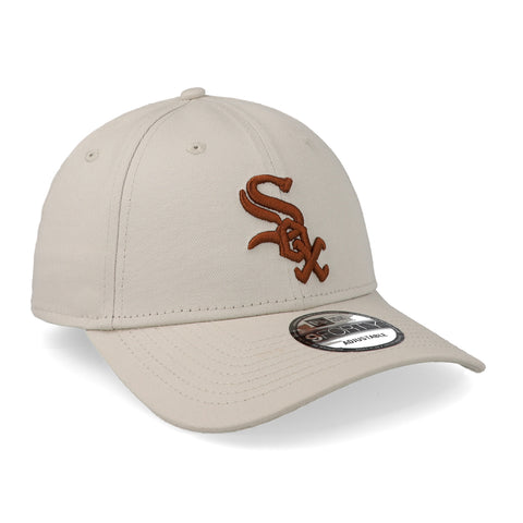 Gorra New Era 9Forty MLB White Sox League Essential Beige