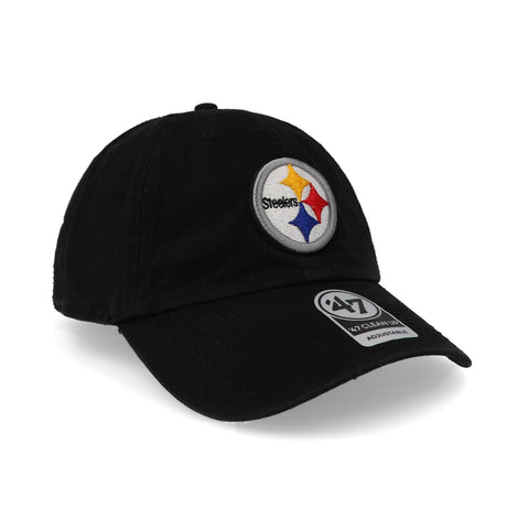 Gorra '47 NFL Steelers Clean Up Negro Unitalla