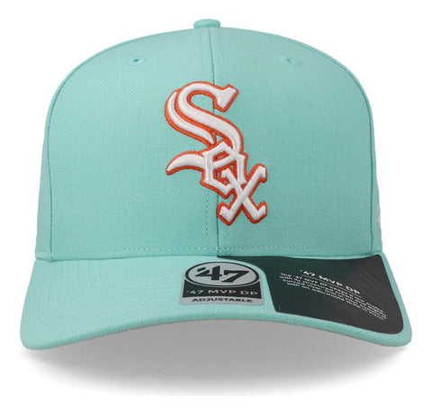 Gorra '47 MLB White Sox No Shot MVP Turquesa Unitalla