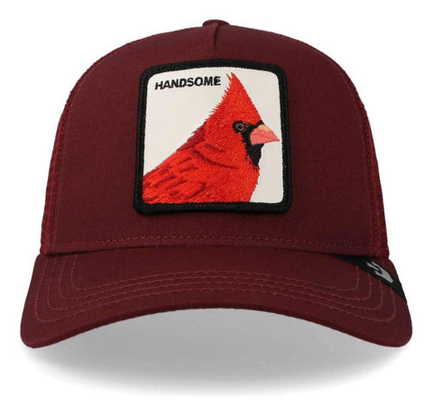 Gorra Goorin Bros 101-1031 Handsome Trucker Vino Unitalla