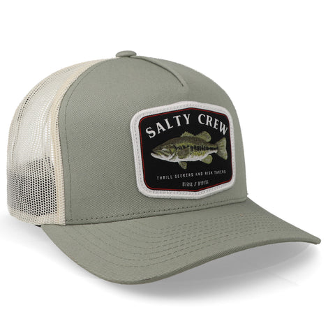Gorra Salty Crew Bigmouth 35035338 Trucker Olivo Unitalla