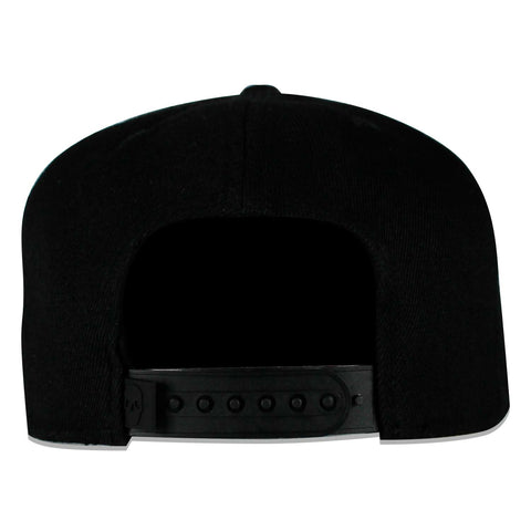 Gorra Malandro Snapback Chrome Negro/Negro Unitalla