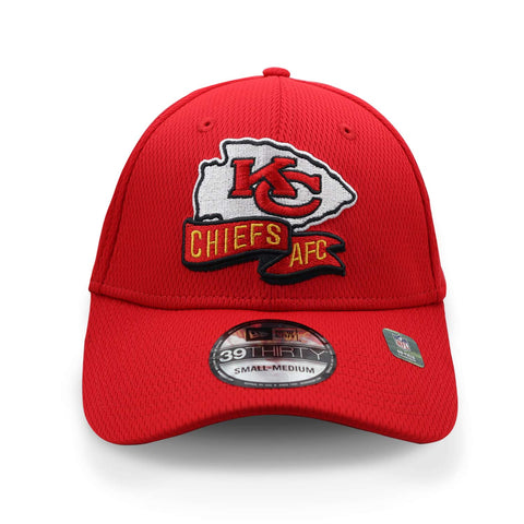 Gorra New Era 39 Thirty NFL Chiefs Sideline Coach Rojo