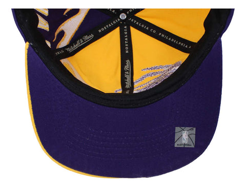 Gorra Mitchell & Ness Nba Spiral Deadstock Lakers Amarillo U