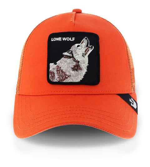 Gorra Goorin Bros 101-0389 The Lone Wolf White Naranja Unita