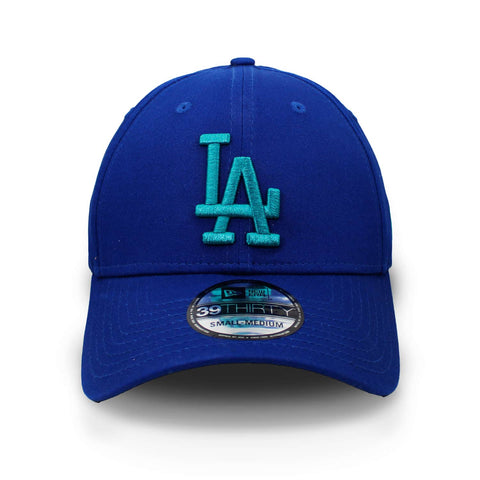 Gorra New Era 39 Thirty MLB League Dodgers Azul Cerrada