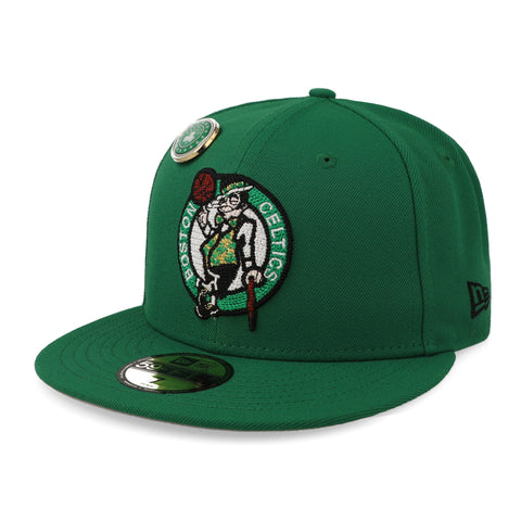 Gorra New Era 59 Fifty NBA Celtics Pin E3 Verde Cerrada