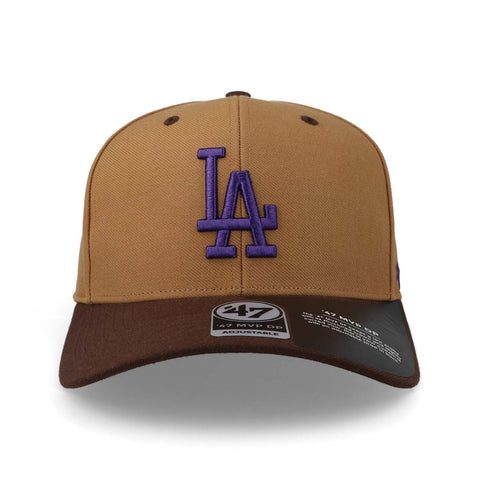 Gorra '47 MLB Dodgers Replica Cold Zone MVP Camel Unitalla