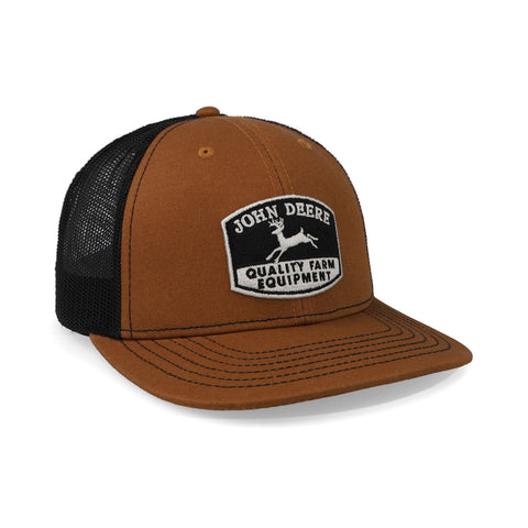 Gorra John Deere Logo Trucker Café Uni