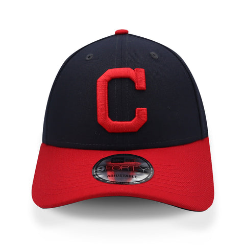 Gorra New Era 9 Forty MLB Indians The League Azul Marino