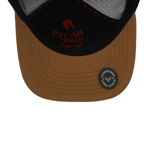 Gorra Ranch & Corral Payaso Rojo 12 Gris/Amarillo Unitalla
