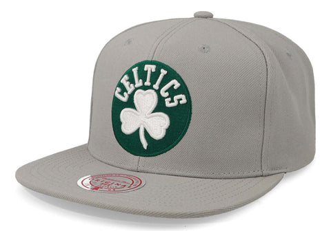 Gorra Mitchell & Ness NBA Celtics Gris/Verde Unitalla
