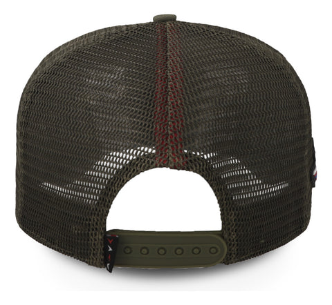 Gorra All In Maverick Verde Trucker Olivo Unitalla