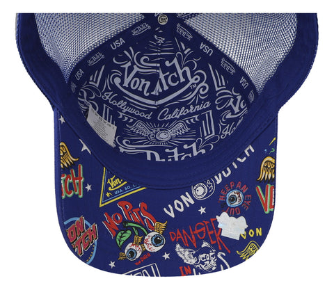 Gorra Von Dutch 9819225 Vdht4006 Turquesa Unitalla