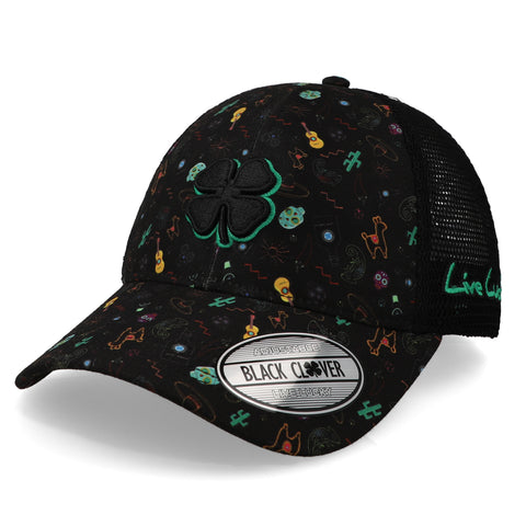 Gorra Black Clover México Vibes MXVIBES24 Negro Unitalla